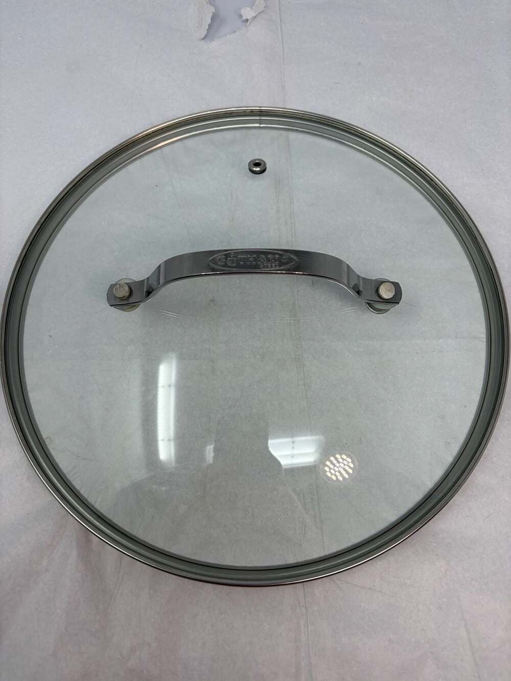 Gotham Steel 9.5 inch Universal Tempered Glass Replacement Pot or Pan Lid